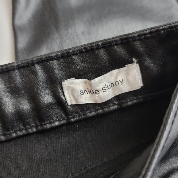 Social Standard By Sanctuary Ankle Skinny Coated Pants Sz 6 - Picture 6 of 13